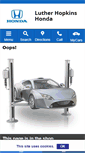 Mobile Screenshot of lutherhopkinshonda.lutherauto.com